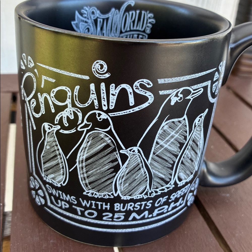 Sea World Penguin Jumbo Mug